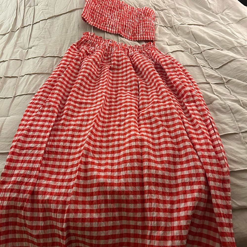 Red Gingham Summer set from Target